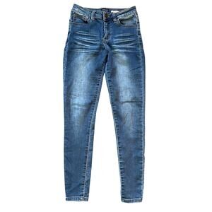 Angel Kiss Skinny Ankle Jeans in Blue - 3/26